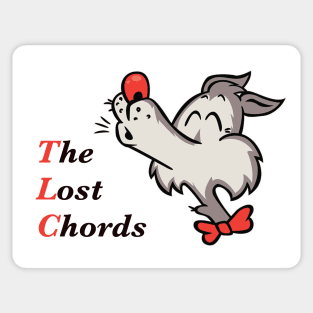 The Lost Chords Wolf Whistle Logo Sticker